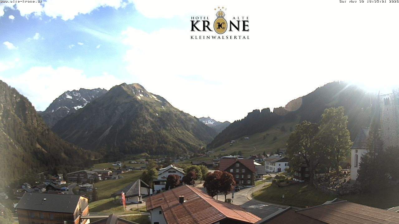 Archiv Foto Webcam Alte Krone Hotel