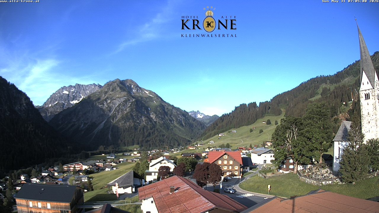 Archiv Foto Webcam Alte Krone Hotel