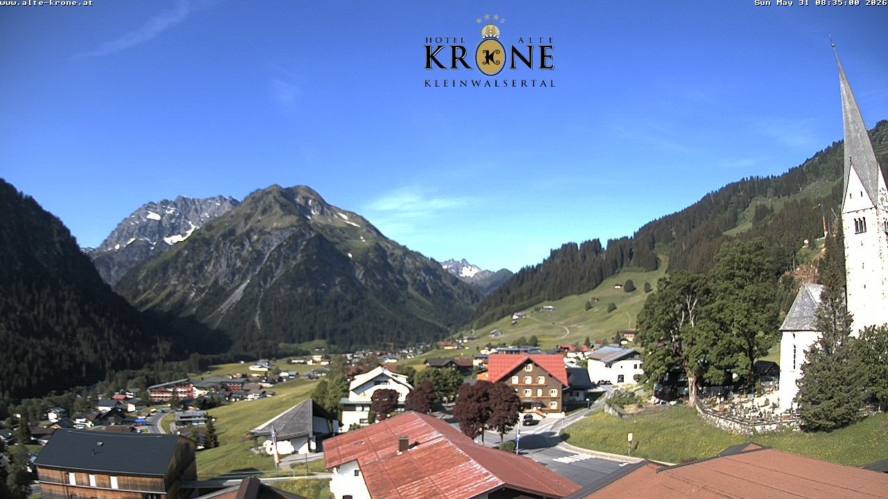 Archiv Foto Webcam Alte Krone Hotel