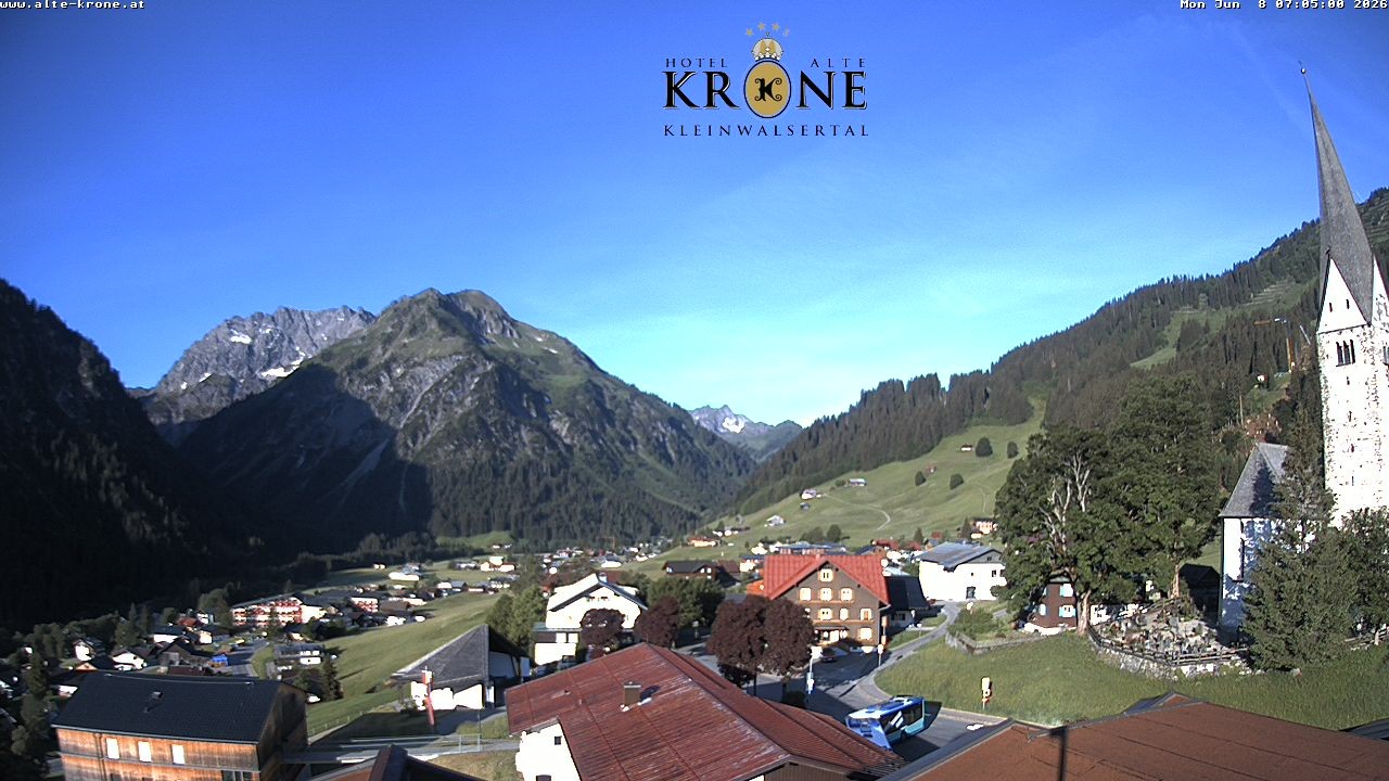 Archiv Foto Webcam Alte Krone Hotel