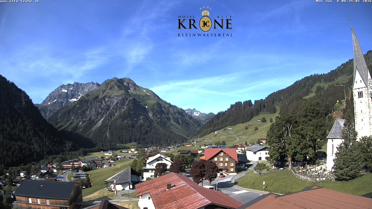 Archiv Foto Webcam Alte Krone Hotel