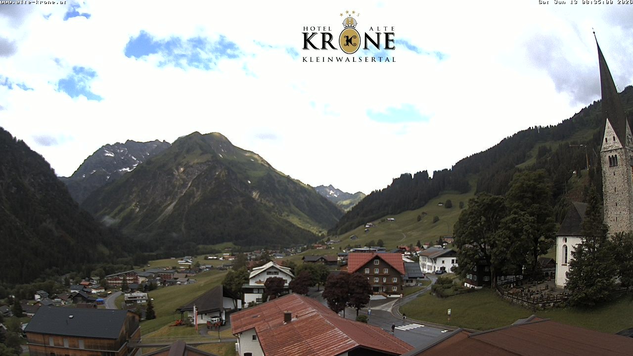 Archiv Foto Webcam Alte Krone Hotel