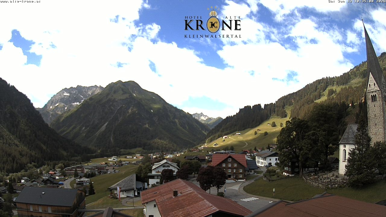 Archiv Foto Webcam Alte Krone Hotel