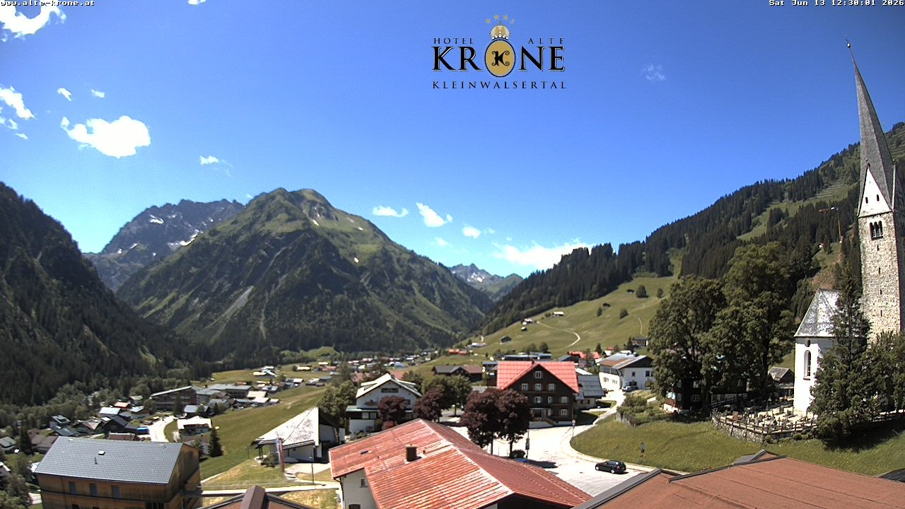 Archiv Foto Webcam Alte Krone Hotel