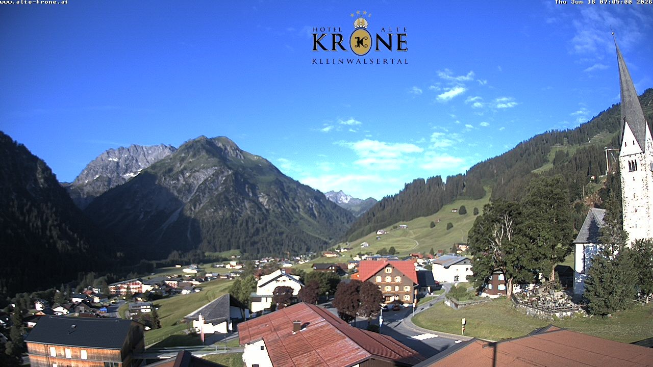 Archiv Foto Webcam Alte Krone Hotel