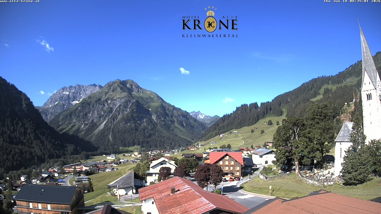 Archiv Foto Webcam Alte Krone Hotel