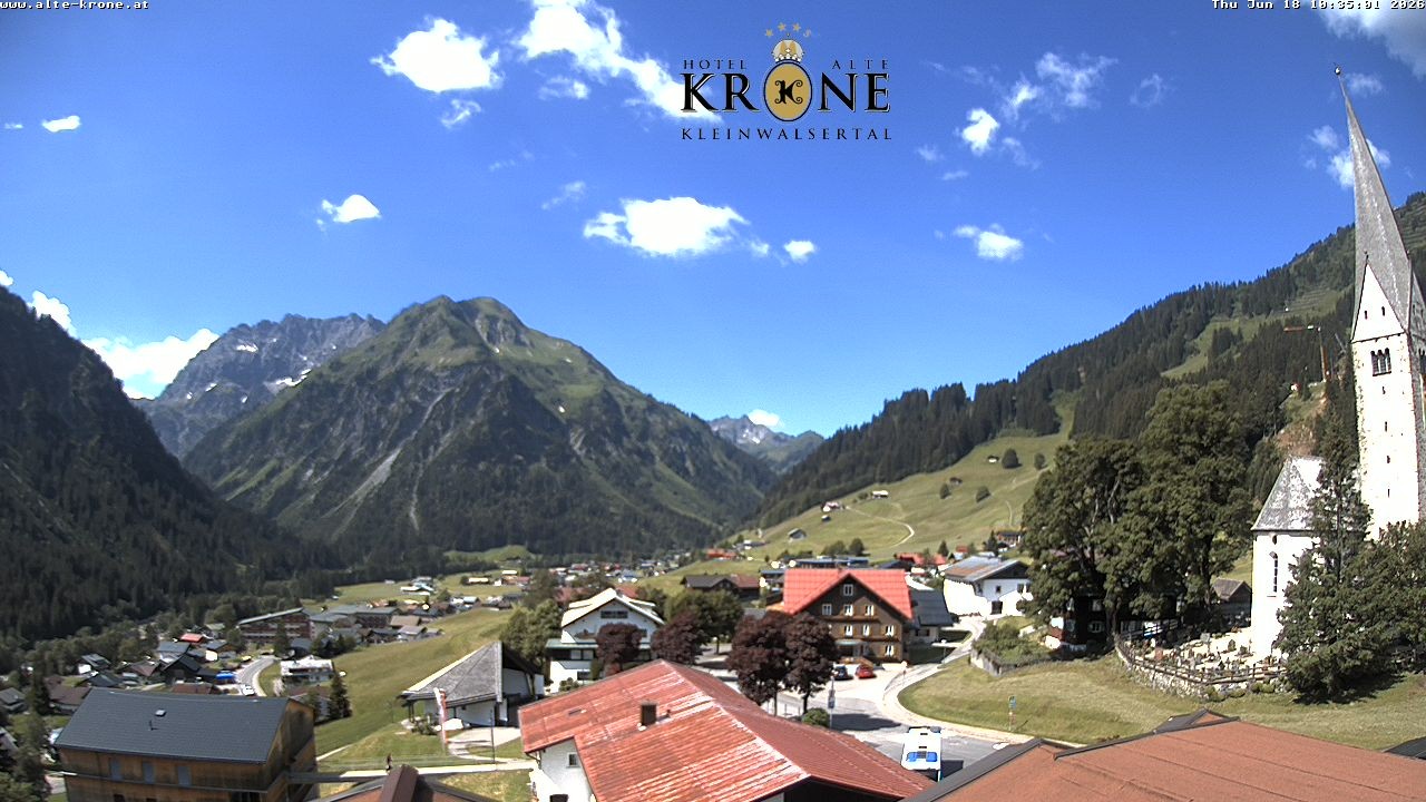Archiv Foto Webcam Alte Krone Hotel