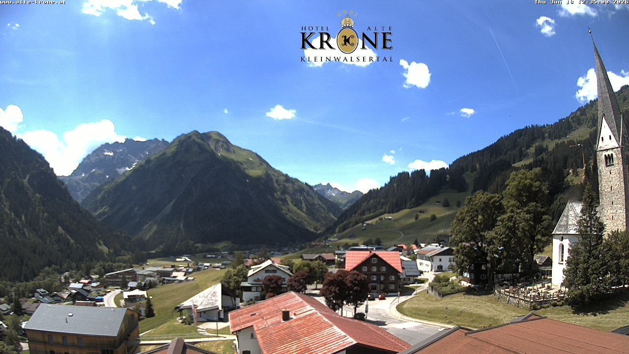 Archiv Foto Webcam Alte Krone Hotel