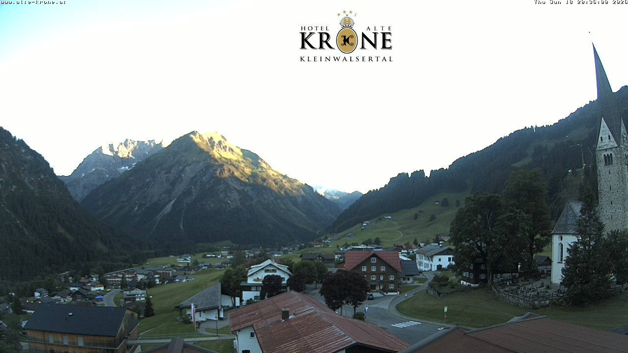Archiv Foto Webcam Alte Krone Hotel