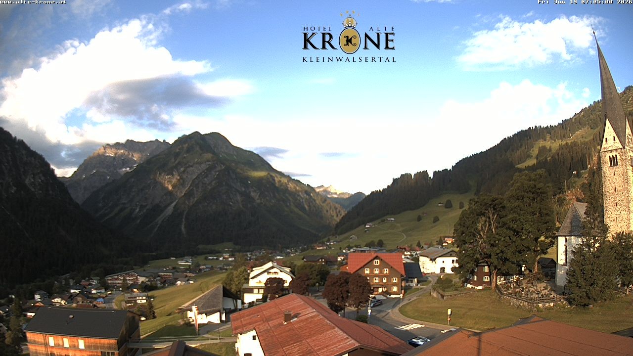 Archiv Foto Webcam Alte Krone Hotel