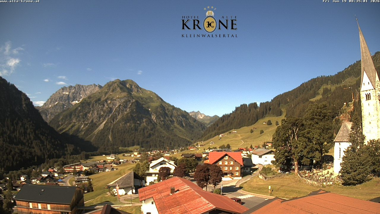 Archiv Foto Webcam Alte Krone Hotel