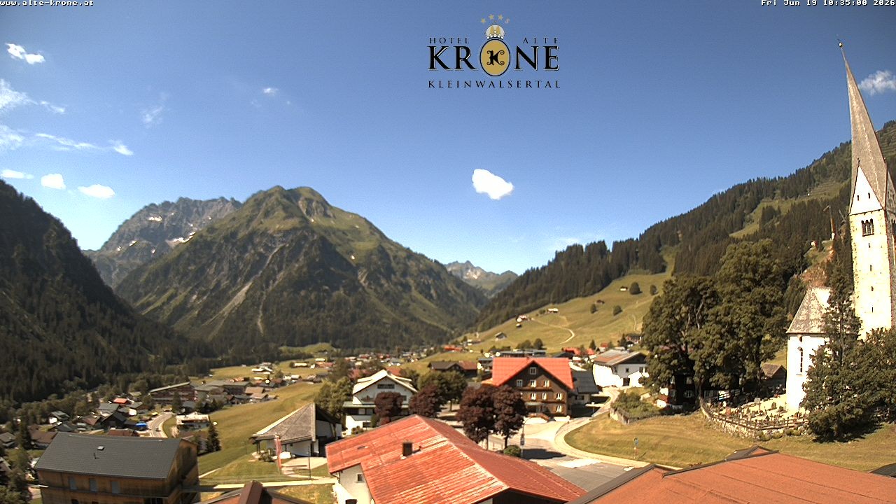 Archiv Foto Webcam Alte Krone Hotel