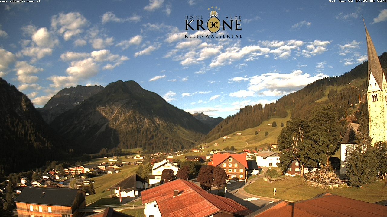 Archiv Foto Webcam Alte Krone Hotel