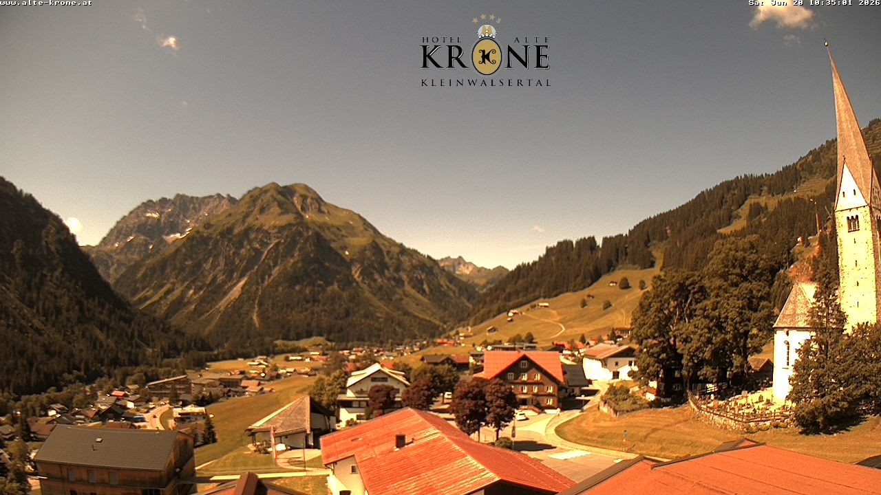 Archiv Foto Webcam Alte Krone Hotel