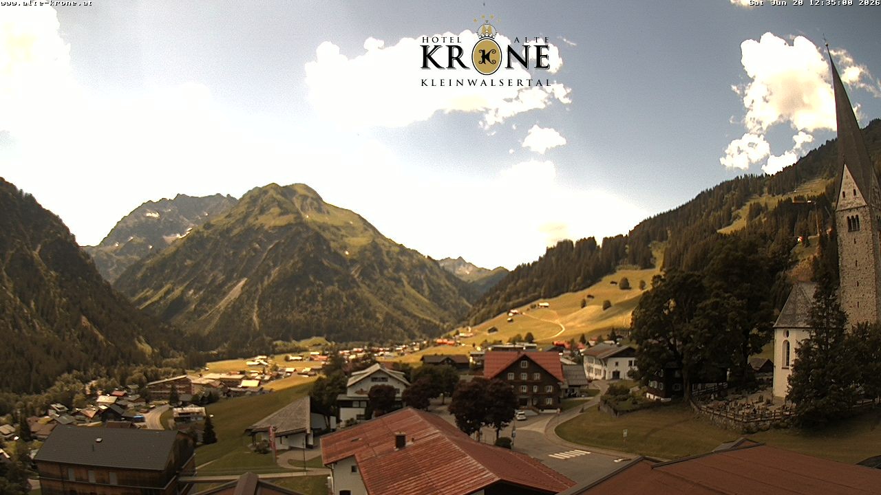 Archiv Foto Webcam Alte Krone Hotel