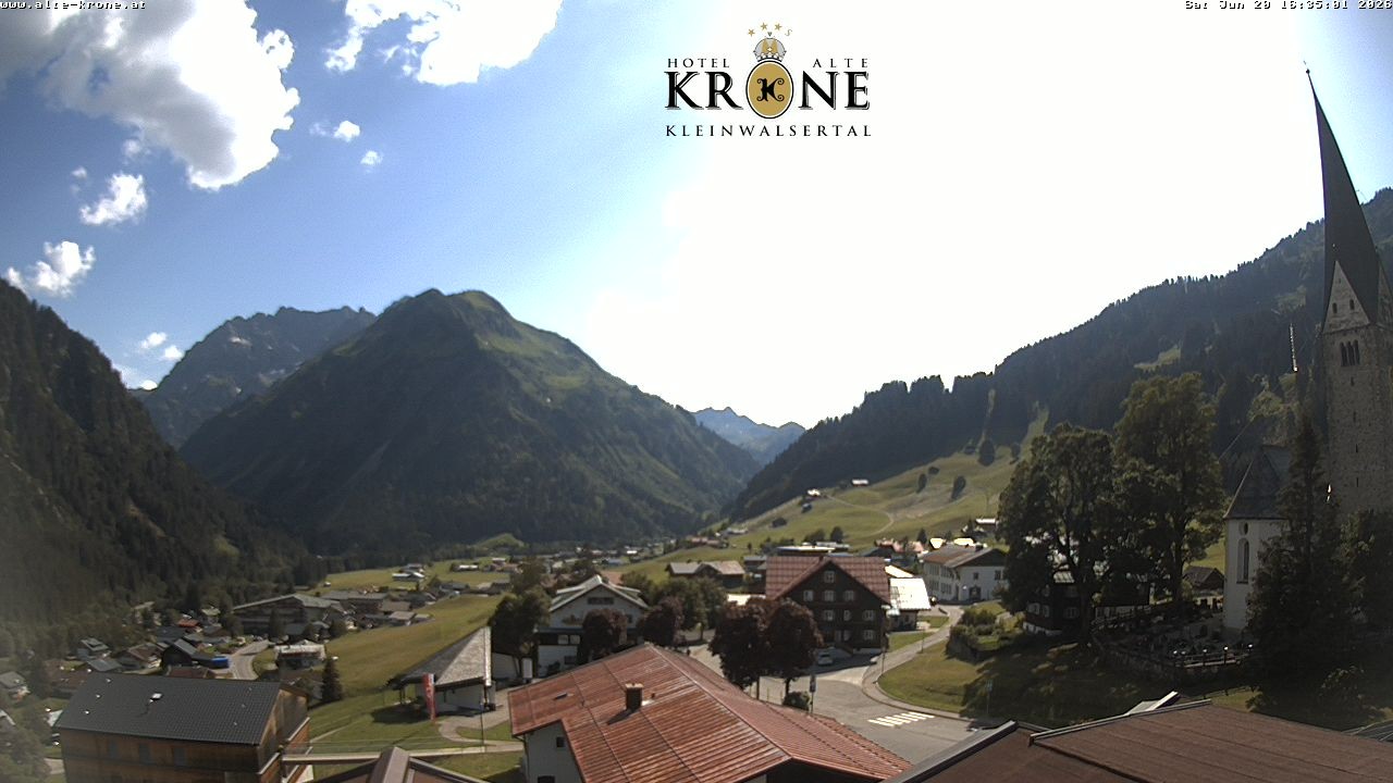 Archiv Foto Webcam Alte Krone Hotel