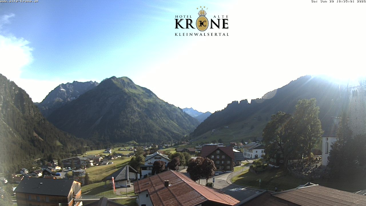 Archiv Foto Webcam Alte Krone Hotel