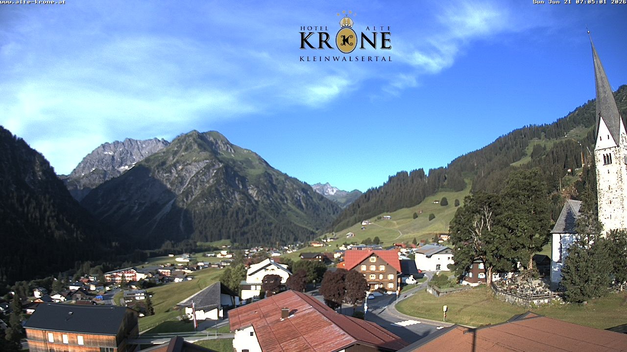 Archiv Foto Webcam Alte Krone Hotel