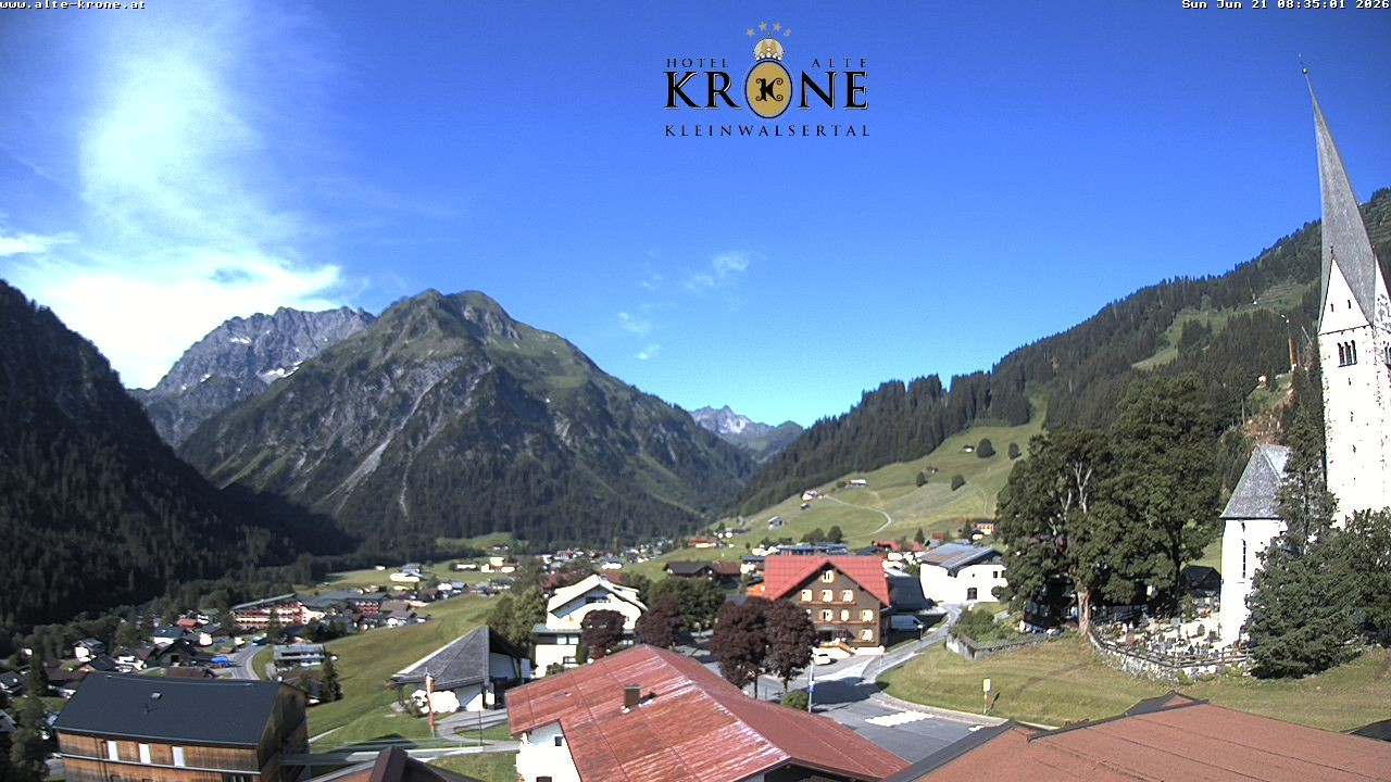 Archiv Foto Webcam Alte Krone Hotel