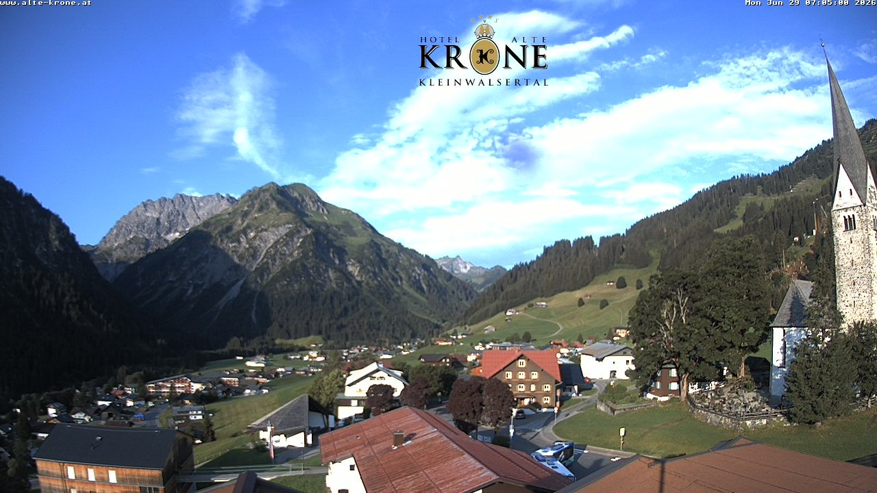 Archiv Foto Webcam Alte Krone Hotel