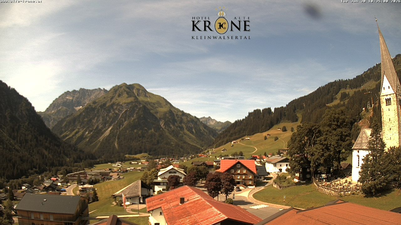 Archiv Foto Webcam Alte Krone Hotel