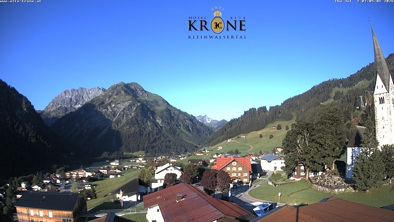 Archiv Foto Webcam Alte Krone Hotel