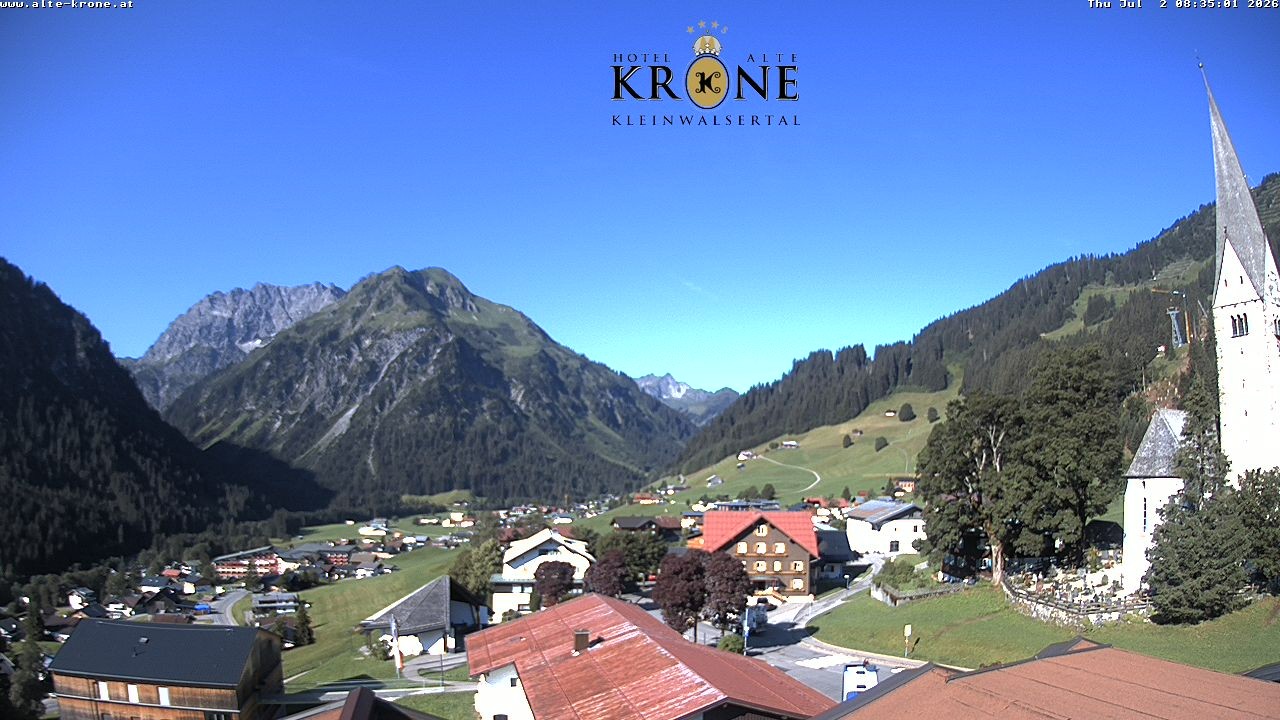 Archiv Foto Webcam Alte Krone Hotel