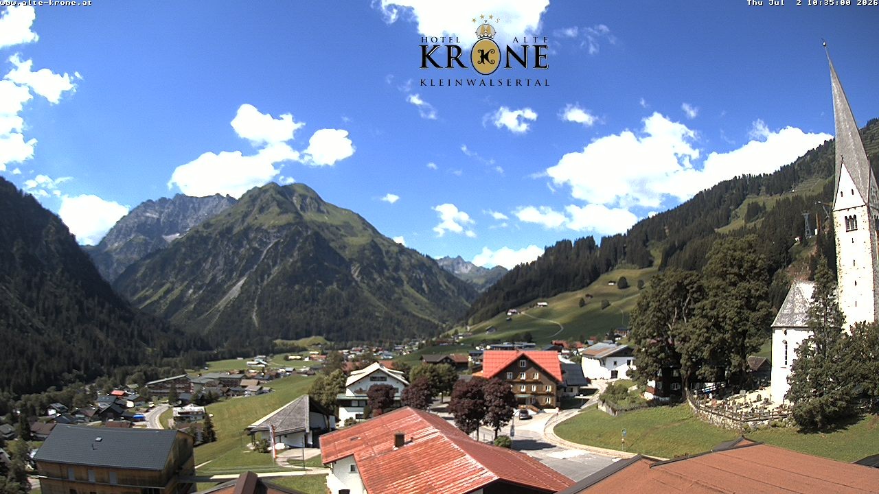 Archiv Foto Webcam Alte Krone Hotel