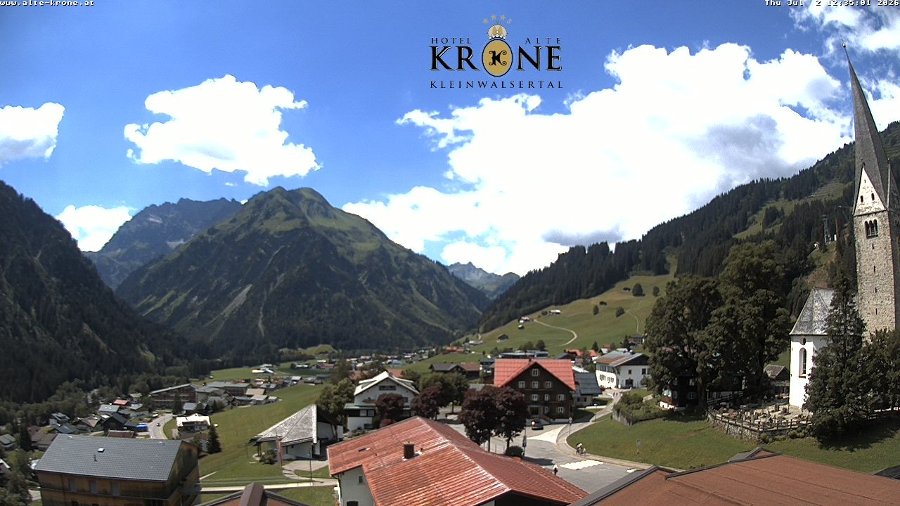 Archiv Foto Webcam Alte Krone Hotel