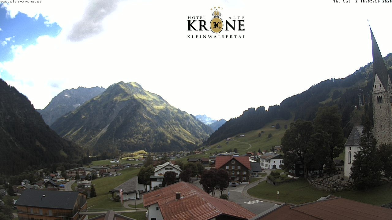 Archiv Foto Webcam Alte Krone Hotel