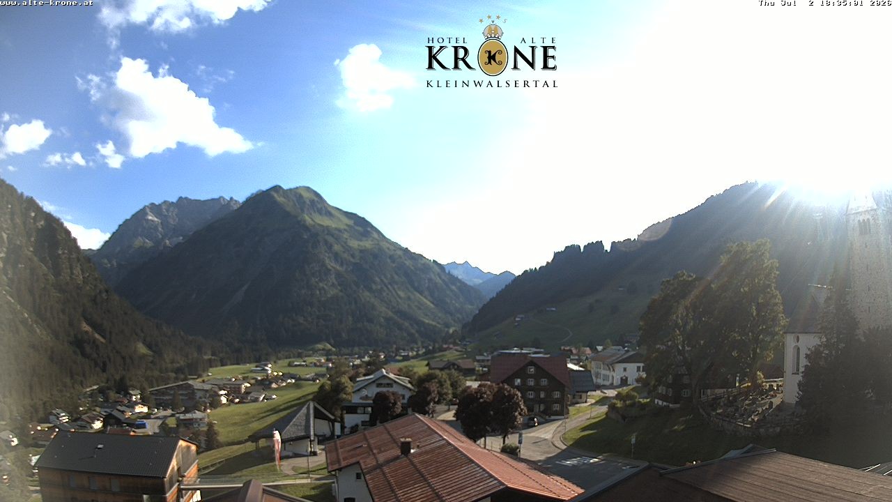 Archiv Foto Webcam Alte Krone Hotel
