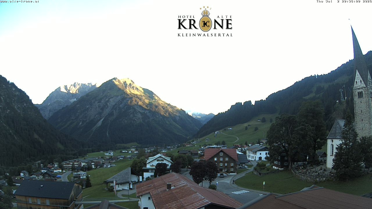 Archiv Foto Webcam Alte Krone Hotel