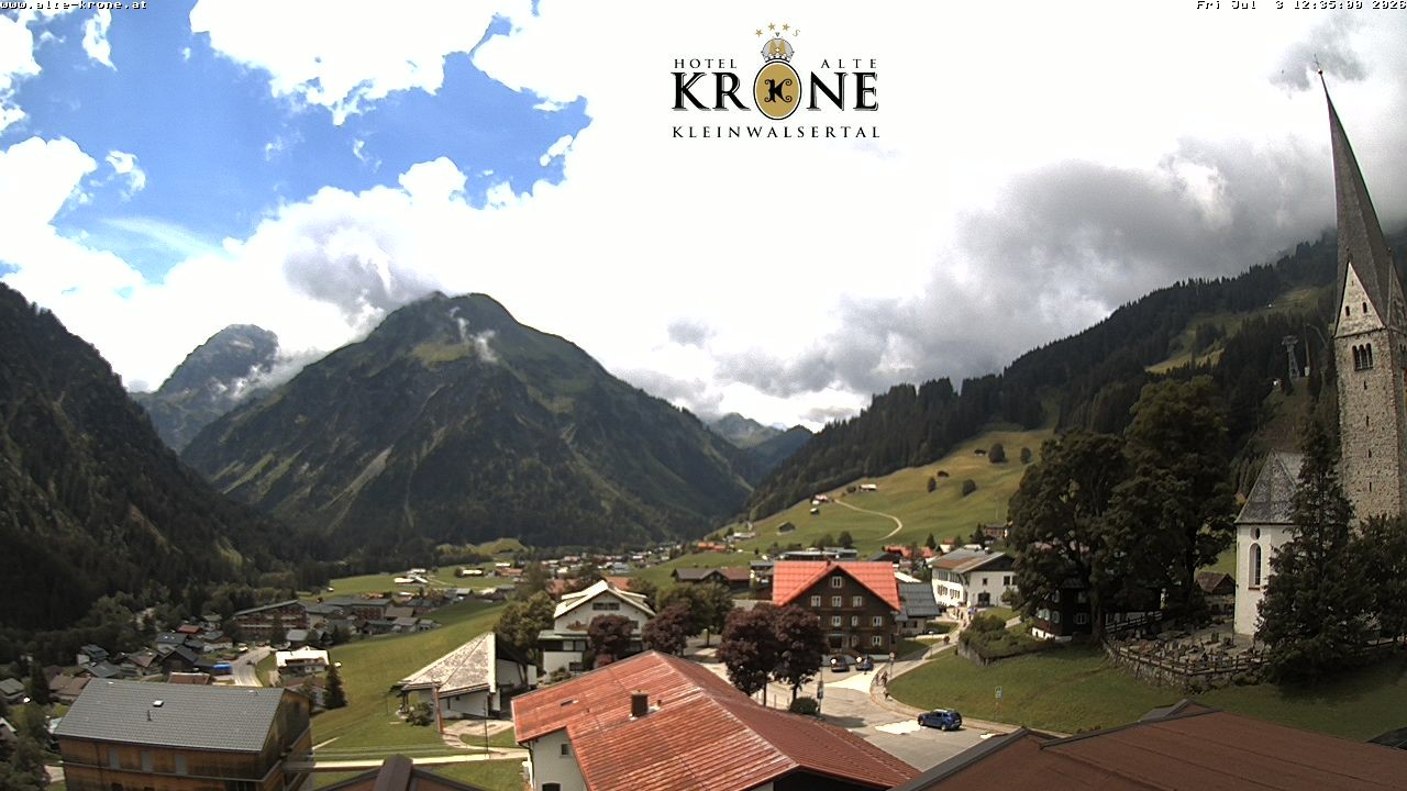 Archiv Foto Webcam Alte Krone Hotel