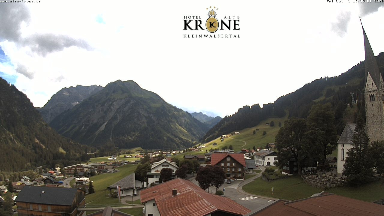 Archiv Foto Webcam Alte Krone Hotel