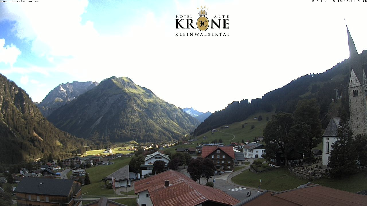 Archiv Foto Webcam Alte Krone Hotel
