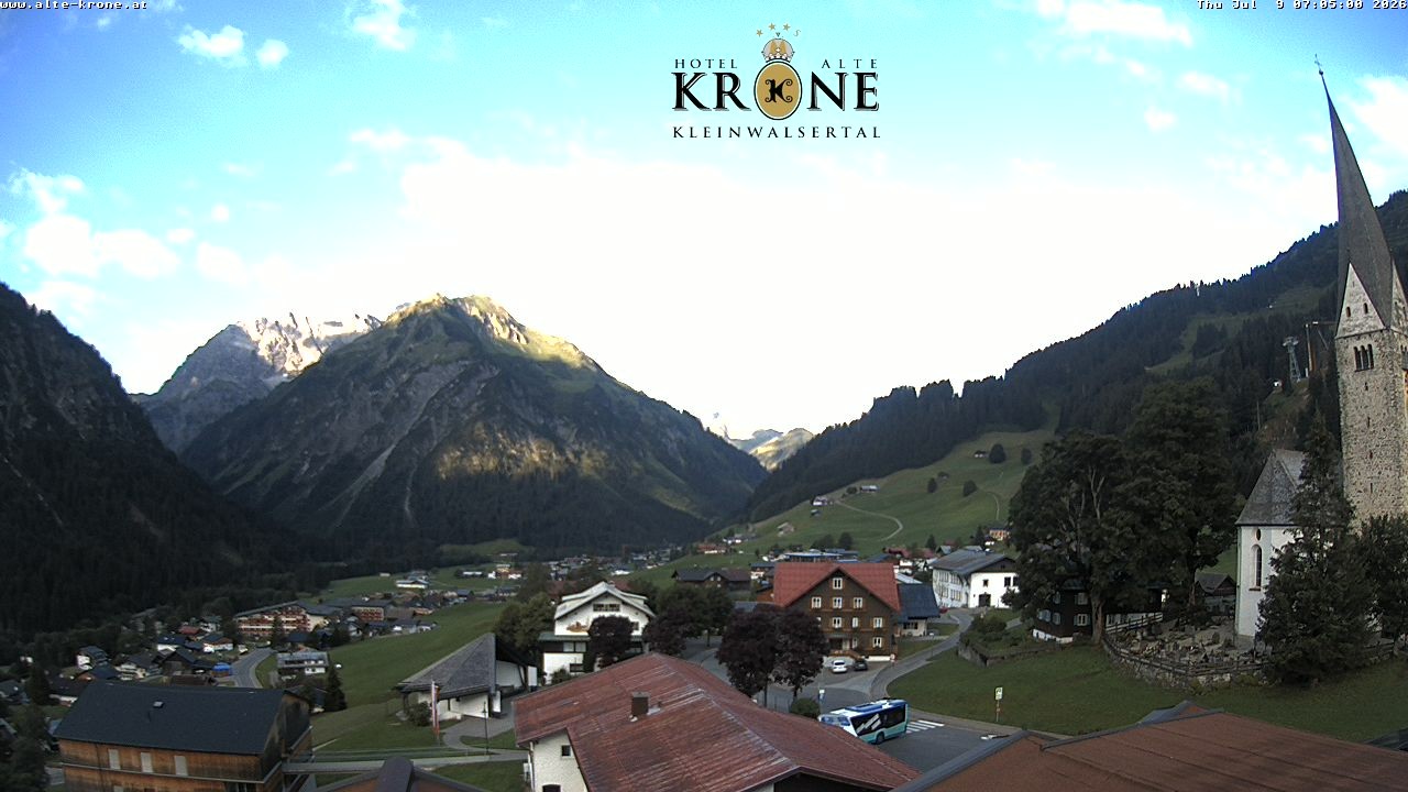 Archiv Foto Webcam Alte Krone Hotel