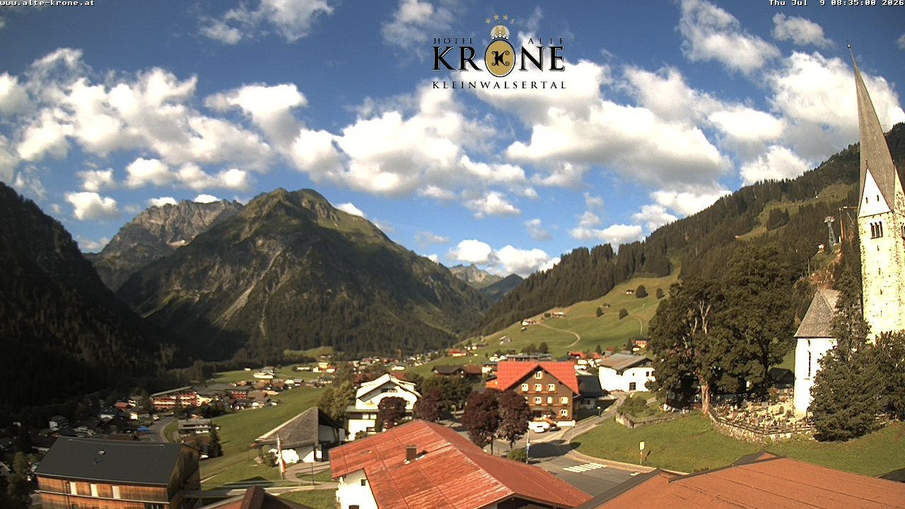Archiv Foto Webcam Alte Krone Hotel