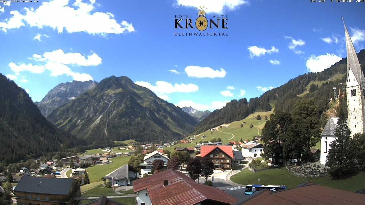 Archiv Foto Webcam Alte Krone Hotel