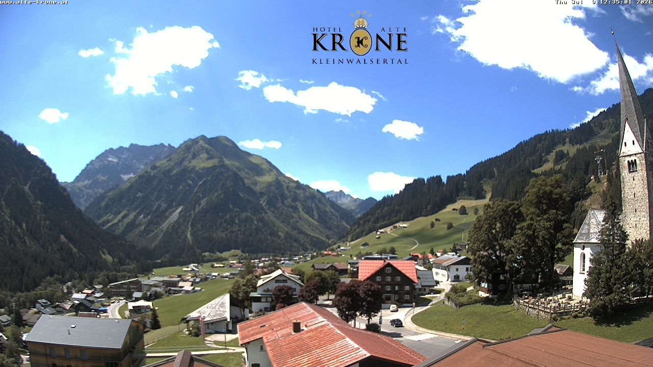 Archiv Foto Webcam Alte Krone Hotel