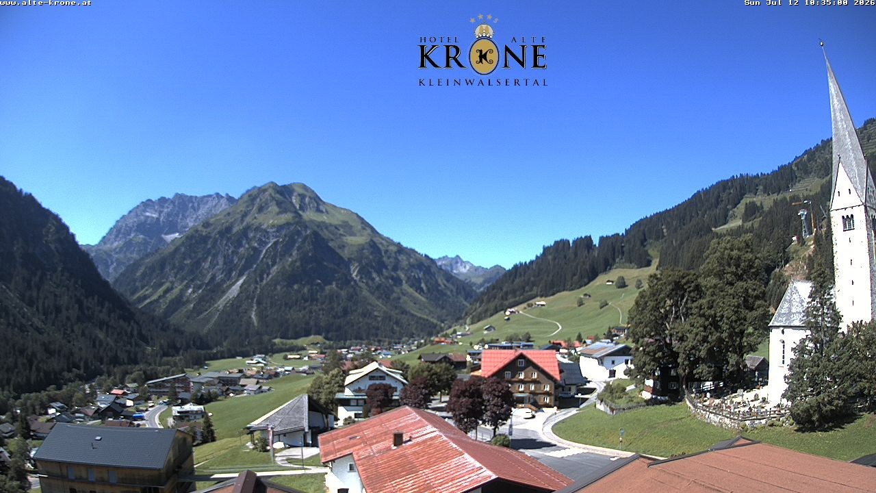 Archiv Foto Webcam Alte Krone Hotel