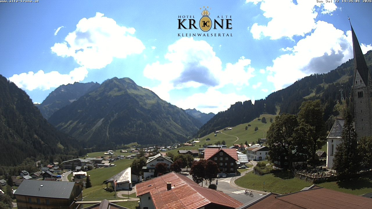 Archiv Foto Webcam Alte Krone Hotel