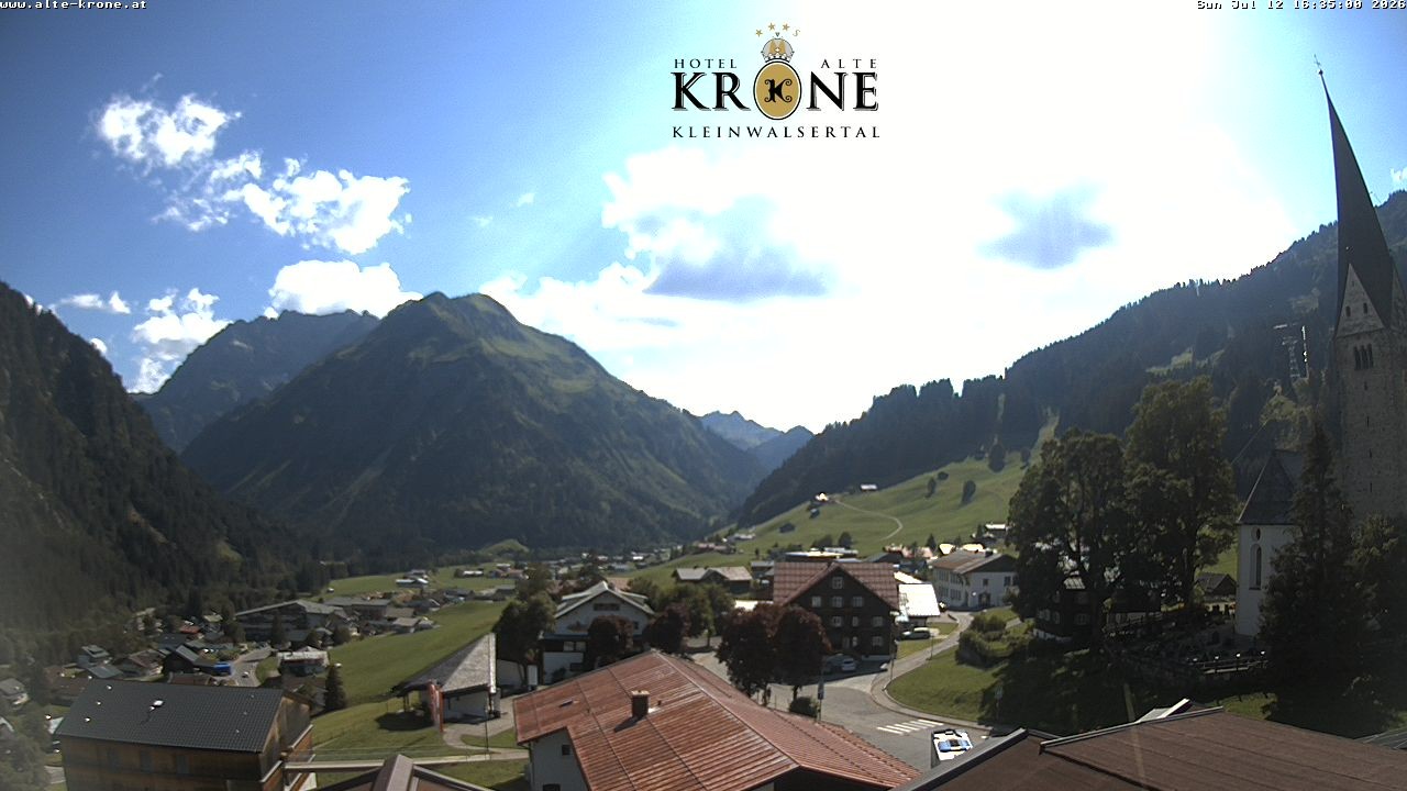 Archiv Foto Webcam Alte Krone Hotel