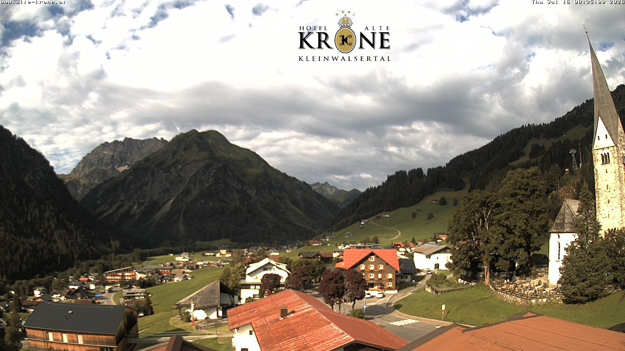 Archiv Foto Webcam Alte Krone Hotel