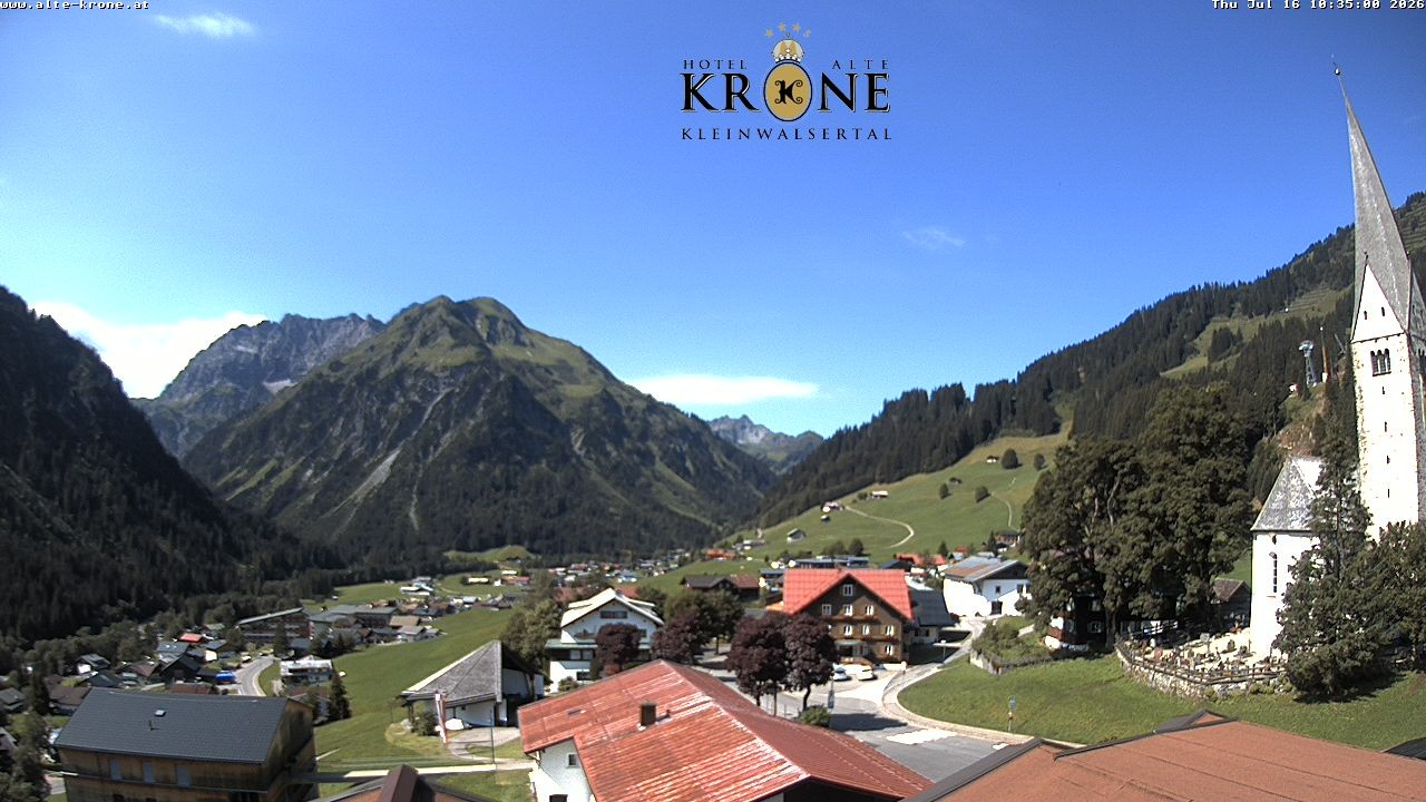 Archiv Foto Webcam Alte Krone Hotel