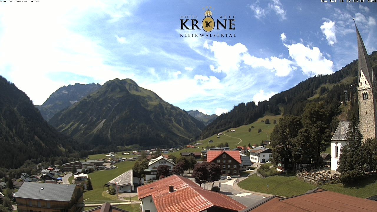 Archiv Foto Webcam Alte Krone Hotel