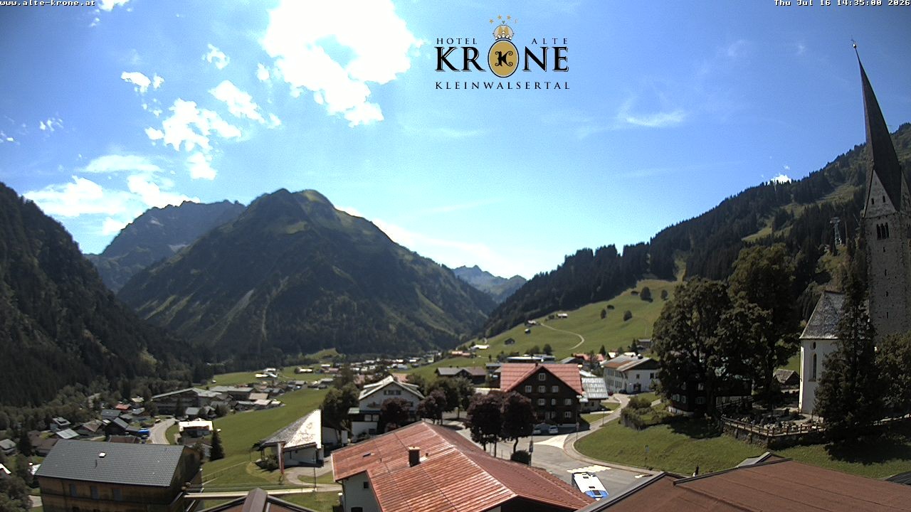Archiv Foto Webcam Alte Krone Hotel
