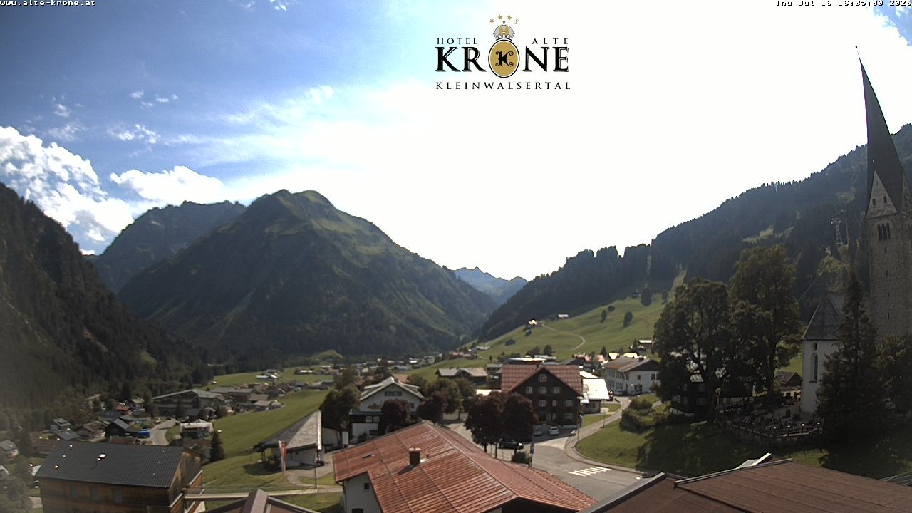 Archiv Foto Webcam Alte Krone Hotel