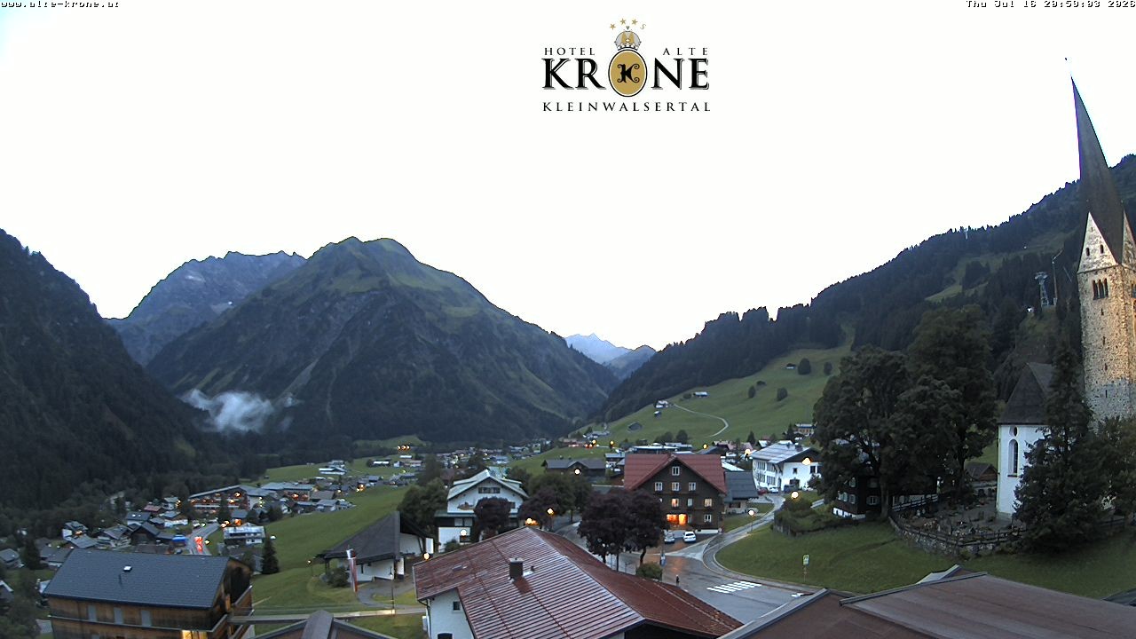 Archiv Foto Webcam Alte Krone Hotel