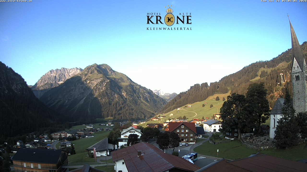 Archiv Foto Webcam Alte Krone Hotel