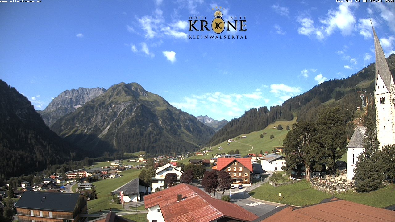 Archiv Foto Webcam Alte Krone Hotel